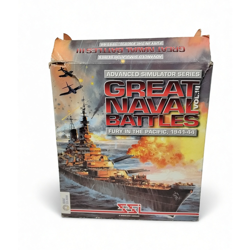 SSI Great Naval Battles Vol. III: Fury in the Pacific, 1941-44 Vintage Big Box
